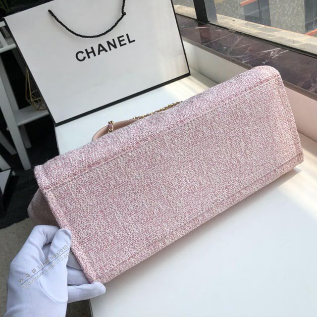 Chanel女包 66941 香奈兒經典款沙灘包 Chanel帆布購物袋  djc4029